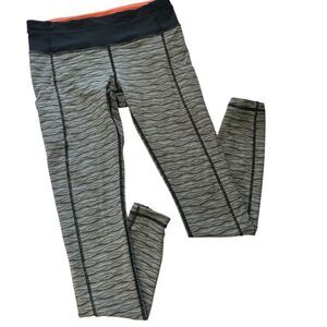 lululemon Speed Tight full length pockets reflective cuffs Sz 8
